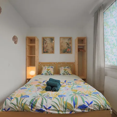 아파트 La Parenthese Tropicale - Bel Appt Proche Darras Saint-Laurent-Blangy